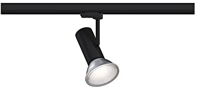 Paulmann Sistema ProRail3 Apol E27 Max. Binario da soffitto in Metallo e plastica, 50 W, 230 V, Colore: Nero