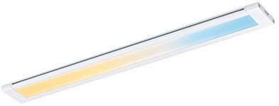 Paulmann Luce per mobili LED Clever Connect Spot Border Tunable 12V angolare incl. 1x5 Watt dimming Bianco Opaco plastica 2700-6500K 5 W, Chrome Matt, White matt 300mm