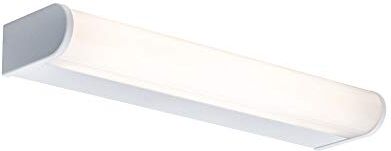 Paulmann Applique LED Arneb incl. 1 soffitto da 9 Watt IP44 Bianco Lampada da Bagno Alluminio, Acrilico Luce per Specchio 3000 K 9 W