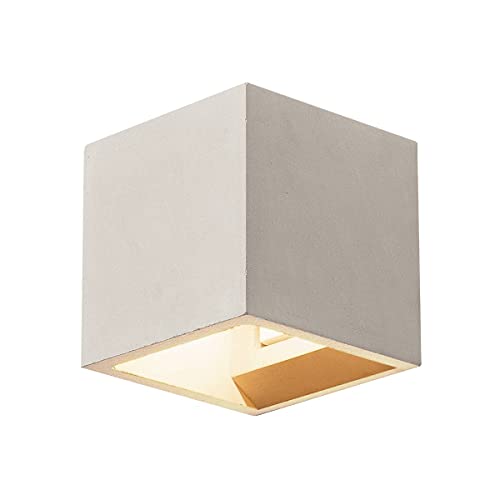 SLV SOLID CUBE lampada da parete, QT14, grigio, G9 max. 25W