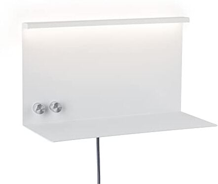 Paulmann Applique LED Jarina USB C 4,5 / 1x1,6W 540lm / 200lm dimmerabile 350x170mm Bianco Opaco Metallo 3000K 4.5 W