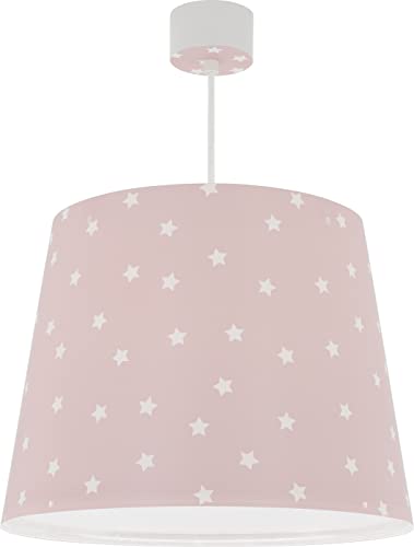 Dalber Lampada da soffitto a sospensione per Bambini Star Light Stelle rosa