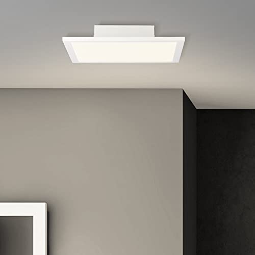 Brilliant lampada Buffi LED pannello a soffitto 30x30cm bianco   1x LED 18W integrato, (1800lm, 2700K)   Scala da A ++ a E   Luce bianca calda (2700 K)