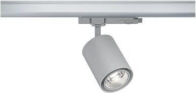 Paulmann ProRail3 Spot LED Kratos 36° 1050lm 9W 4000K 230V Argentato Sistema di Illuminazione a Binario 9 W, Argento