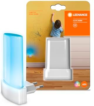 LEDVANCE Lunetta Shine Rgb Luce Notturna, Bianco