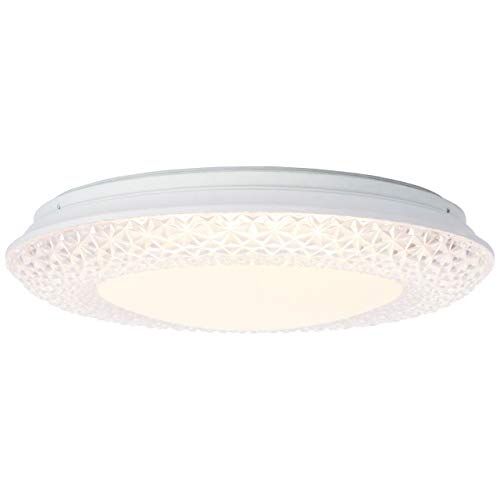 Brilliant Lampada da Parete e da soffitto, 40 cm, Bianco/Trasparente