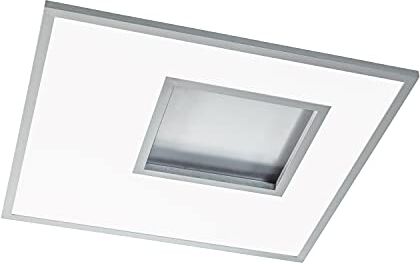 WOFI Lampada da soffitto 25 W, Opaco, Silberfarbig