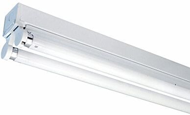 V-TAC 6055 Supporto portalampada per 2 LED da 120 cm, per l'uso con tubi fluorescenti a LED