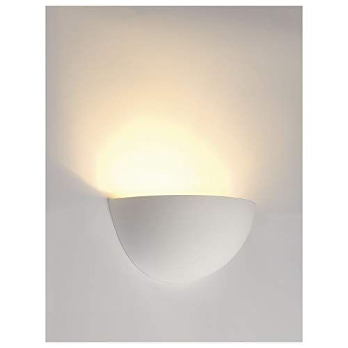 SLV Bianco PLASTRA 101 / Illuminazione Interni, Lampada a plafone, faretto da Parete / E14 40W