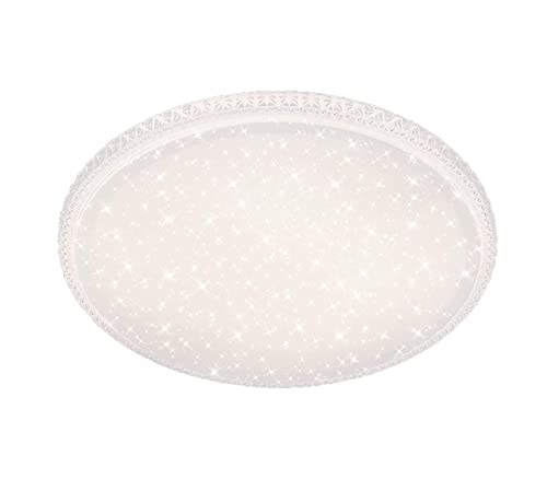 CLICLED Plafoniera LED Soffitto Moderna 100w Effetto Cristallo Cielo Stellato 60cm BT707