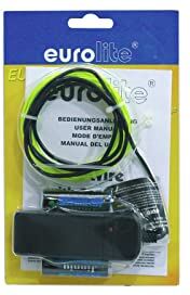 EuroLite Conrad Cavo Luminoso con Telecomando, 2 m, Giallo