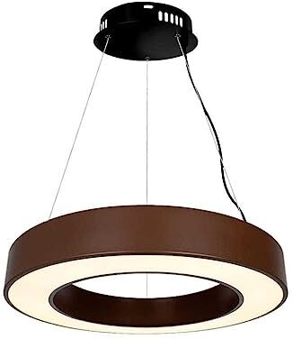 V-TAC VT-7760-C lampadario led rotondo corten a sospensione 50W circolare anello metallo sospeso 4000K dimmerabile triac SKU