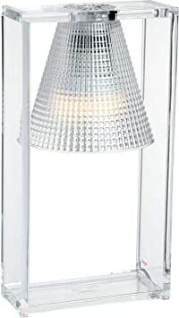 Kartell Light Air Lampada da Tavolo, Versione Sculturata, Cristallo