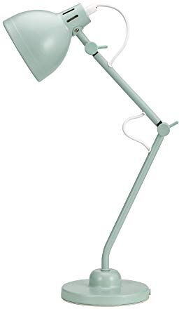 Paulmann Pauleen  True Buddy-Lampada da Tavolo da scrivania, Verde Menta, Max 25 W, E14, 230 V, in Metallo