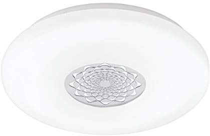 Eglo CAPASSO 1 Plafo/Applique Fest verbaut, 24 W, Bianco