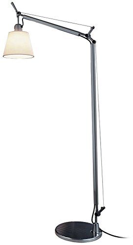 Artemide Tolomeo Lampada da Lettura Basculante, Pergamena, A014600+A014900