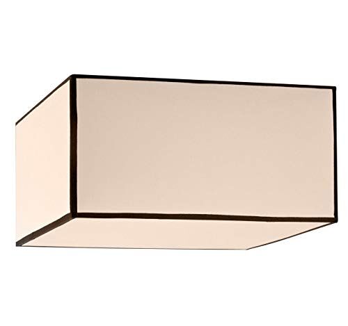 HUGUES RAMBERT Suspension Roméo carrée Base 50 x 23 Beige Rose Sospensione