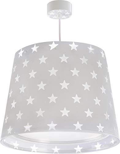 Dalber Stars Lampada da soffitto grigio, plastica