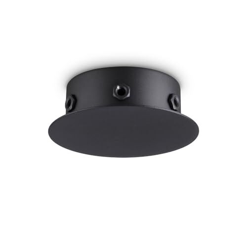 Ideal Lux Rosone Magnetico All In Metallo Nero 6 Luci