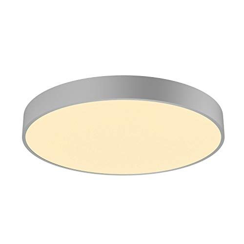 SLV lampada a plafone da parete e soffitto MEDO 60 CW AMBIENT/faretto LED, lampada a plafone, lampada a plafone da parete / 3000/4000K 40W 4470/4870lm grigio dimmerabile 105 gradi