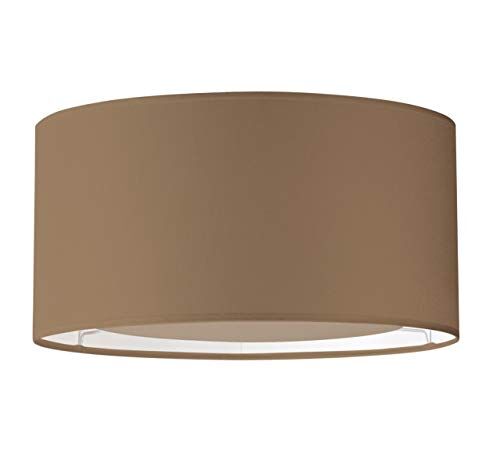 HUGUES RAMBERT Suspension Roméo Cylindre Ø 40 x 20 Taupe Sospensione, Grigio