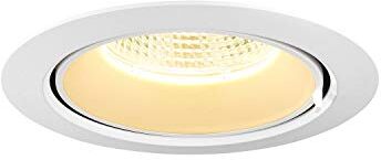 SLV lampada a incasso da soffitto GIMBLE IN 150 / faretto LED, lampada a stelo, faretto da soffitto, lampada da soffitto / 3000K 2300lm bianco 36 gradi