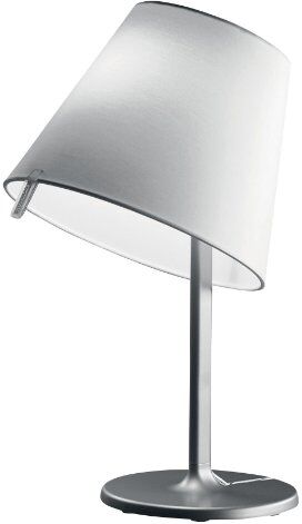 Artemide Melampo notte, E27, Alluminio, Grigio