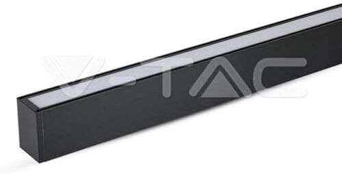 V-TAC VT-7-40 40W LED LINEAR HANGING SUSPENSION LIGHT WITH SAMSUNG CHIP COLORCODE:3000K-BLACK BODY