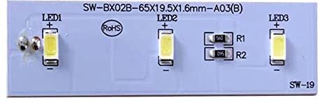 Generic Barra di illuminazione della striscia luminosa del LED SW-BX02B Parte di riparazione WR55X26671 Barre luminose per frigorifero Stabile Striscia di luce frigoriferi led Light Board sostituzione