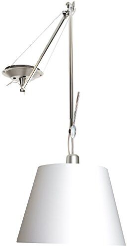 Artemide Tolomeo Lampada da Sospensione Decentrata 36, Raso