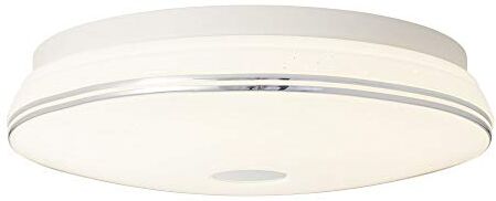 AEG Mondo Deco Lampada da parete e soffitto a LED, diametro 39 cm, colore: Bianco/Cromo