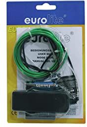 EuroLite Cavo luminoso con telecomando, 2 m, colore: verde