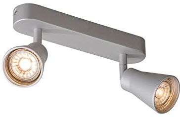 SLV Grigio AVO CW Double/Illuminazione Interni, Lampada a plafone da Parete, faretto da soffitto / GU10 50W 0 W