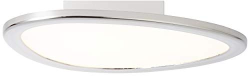 Brilliant Vanda Pannello da soffitto in metallo, 38 x 31 cm, 30 W, colore: Ferro