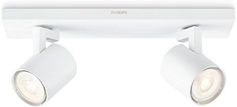 Philips , myLiving, Spot LED Runner 2 flg., 460LM, bianco, metallo, 3.5 Watts, integrato, 9 x 30,5 x 10.9 cm