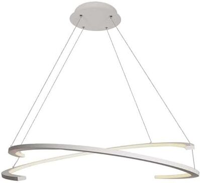 V-TAC VT-7908 Lampadario led a sospensione doppia Mezzaluna 48W corpo bianco 80 * 120cm 3000K Triac Dimmerabile 3000K