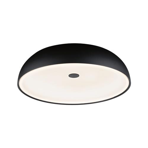 Paulmann Plafoniera LED 3-Step-Dim Jaron 2700K 1900lm 230V 26,5W dimmerabile Nero Opaco Lampada da Parete e soffitto 26.5 W