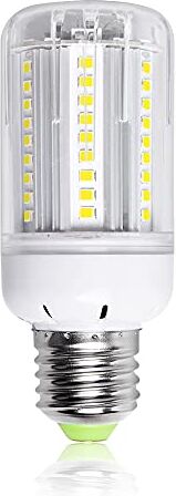 Bonlux Klarlight 11W E27 Luce Notturna LED PIR Sensore di Movimento,Binaco Fredda 6000K Radar Sorveglianza Notte Lampade Edison Classico da Parete Muro per Corridoi,Viottoli,Muro