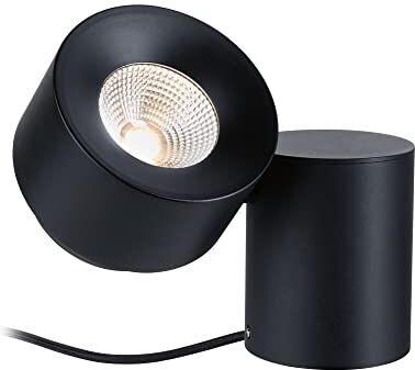 Paulmann Lampada LED Smart Home Zigbee Puric Pane incl. 1x3 W dimmerabile Luce da Tavolo Nero Metallo, plastica 2700 K 3 W