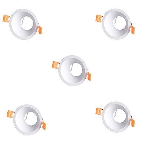 Wonderlamp da incasso, Rotondo Bianco, 5 units