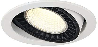 SLV SUPROS LED, Stelo, faretto soffitto, Lampada a Incasso, Illuminazione di Interni / 4000K 36W 3520lm Bianco 60 Gradi 36 W