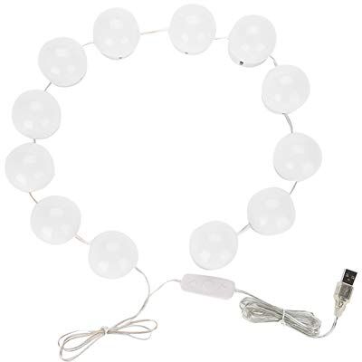 Generic Kit da Trucco per Lampada da Specchio a LED con 12 Blub Oscuranti per il Trucco