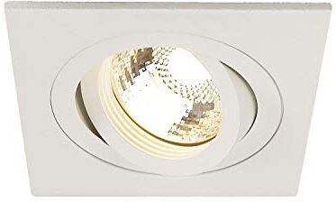 SLV Bianco New TRIA 1 Stelo, faretto soffitto, Lampada a Incasso LED, Illuminazione per Interni / GU10 50W