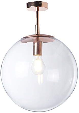 Lussiol Lampadario 40 W, Verre/Métal