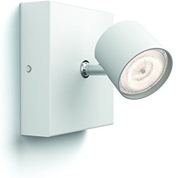 Philips Star Faretto Singolo Orientabile, LED Integrato, 4.5 W, Bianco