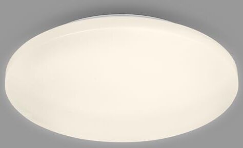 Briloner Lampada da soffitto a LED, plafoniera a LED per bagno, protezione dagli spruzzi d'acqua IP44, lampada per bagno, luce bianca calda, 400 mm, bianco