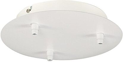 SLV Bianco SOFFITTO FITU 3 rosone Rotondo incl. serracavo