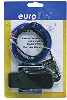 EuroLite – Cavo EL (2 mm, 2 m), colore: blu