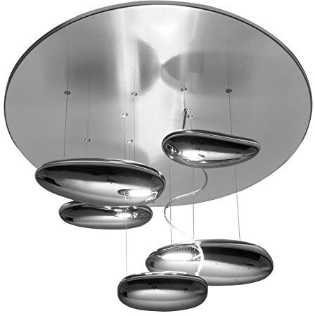 Artemide Mercury Mini Lampada da Soffitto LED, Cromo