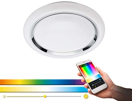 Eglo CAPASSO-C illuminazione da soffitto Cromo, Bianco LED